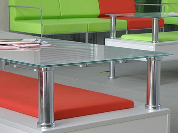Tempered glass clearance desk top